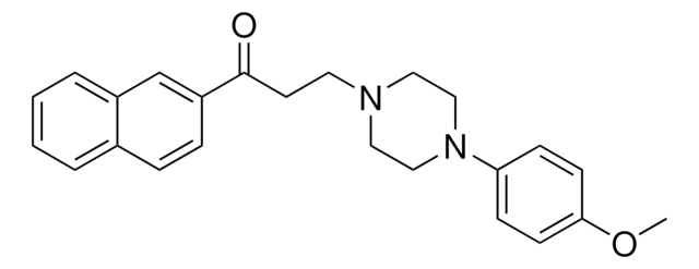 3-(4-(4-METHOXYPHENYL)-1-PIPERAZINYL)-1-(2-NAPHTHYL)-1-PROPANONE AldrichCPR