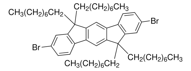 2,8-Dibromo-6,12-dihydro-6,6,12,12-tetraoctyl-indeno[1,2-b]fluorene 95%