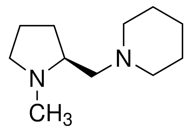 (S)-1-[(1-Methyl-2-pyrrolidinyl)methyl]piperidine 97%