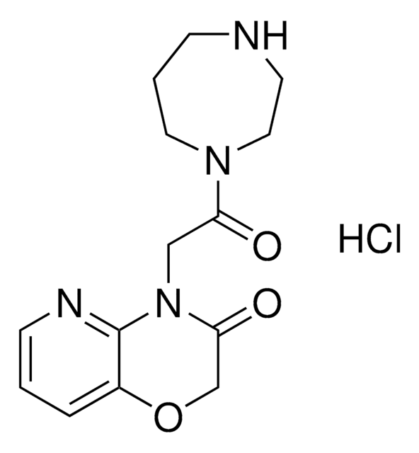 4-(2-(1,4-Diazepan-1-yl)-2-oxoethyl)-2H-pyrido[3,2-b][1,4]oxazin-3(4H)-one hydrochloride AldrichCPR