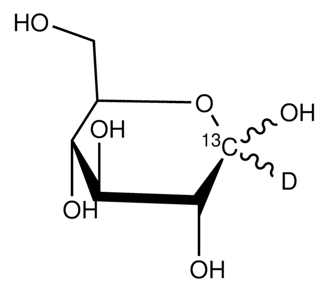 D-Glucose-1-13C,1-d &#8805;98 atom % D, &#8805;99 atom % 13C, &#8805;99% (CP)