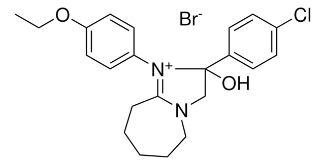 2-(4-CHLOROPHENYL)-1-(4-ETHOXYPHENYL)-2-HYDROXY-2,5,6,7,8,9-HEXAHYDRO-3H-IMIDAZO[1,2-A]AZEPIN-1-IUM BROMIDE AldrichCPR