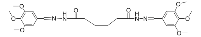 ADIPIC ACID (3,4,5-TRIMETHOXYBENZYLIDENE)-HYDRAZIDE AldrichCPR