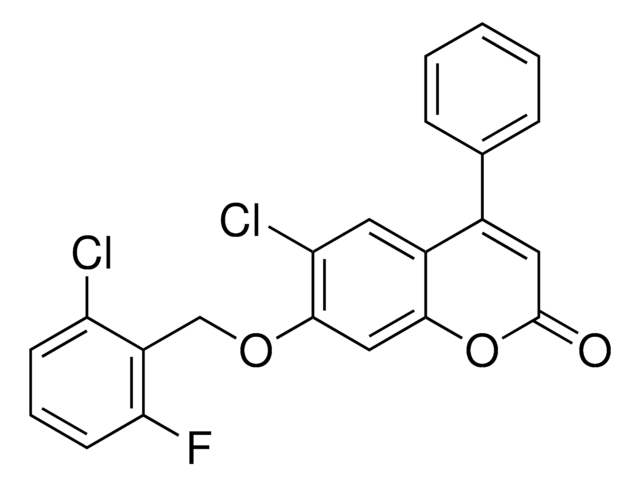 6-CHLORO-7-((2-CHLORO-6-FLUOROBENZYL)OXY)-4-PHENYL-2H-CHROMEN-2-ONE AldrichCPR