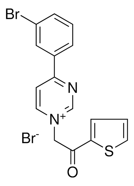 4-(3-BROMO-PHENYL)-1-(2-OXO-2-THIOPHEN-2-YL-ETHYL)-PYRIMIDIN-1-IUM, BROMIDE AldrichCPR