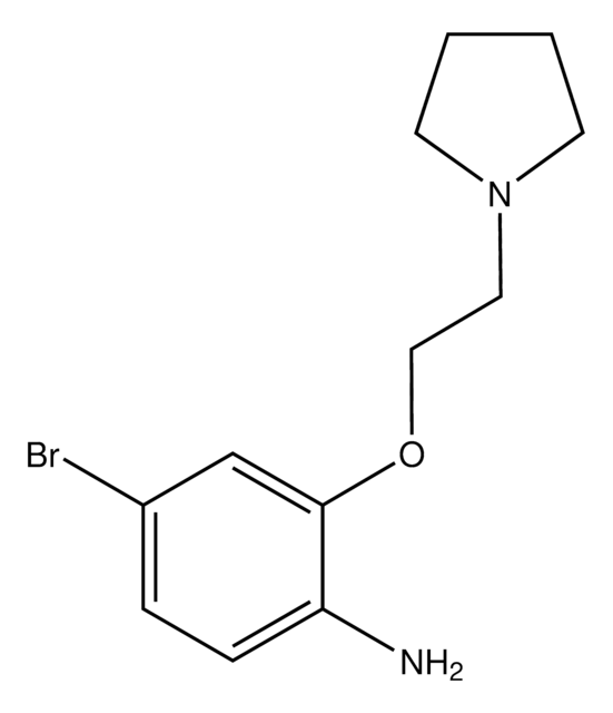 4-Bromo-2-(2-(pyrrolidin-1-yl)ethoxy)aniline