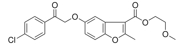 2-METHOXYETHYL 5-(2-(4-CL-PHENYL)-2-OXOETHOXY)-2-ME-1-BENZOFURAN-3-CARBOXYLATE AldrichCPR