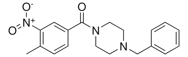 1-BENZYL-4-(4-METHYL-3-NITROBENZOYL)PIPERAZINE AldrichCPR