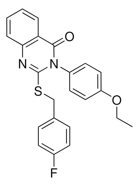 3-(4-ETHOXYPHENYL)-2-((4-FLUOROBENZYL)THIO)-4(3H)-QUINAZOLINONE AldrichCPR