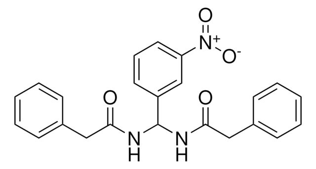 N-((3-NITROPHENYL)((PHENYLACETYL)AMINO)METHYL)-2-PHENYLACETAMIDE AldrichCPR