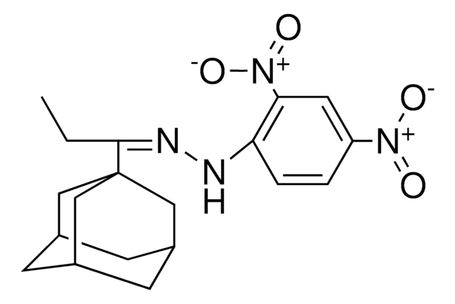 1 Adamantyl Ethyl Ketone 2 4 Dinitrophenyl Hydrazone Aldrichcpr Sigma Aldrich