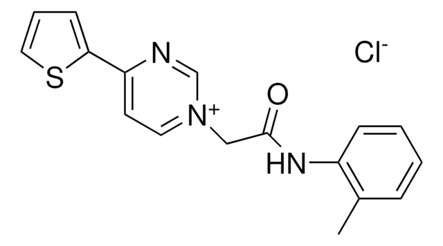 1-(2-OXO-2-(2-TOLUIDINO)ETHYL)-4-(2-THIENYL)PYRIMIDIN-1-IUM CHLORIDE AldrichCPR