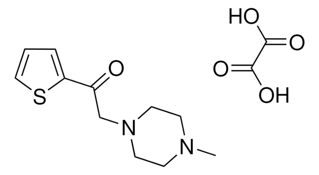 2-(4-METHYL-1-PIPERAZINYL)-1-(2-THIENYL)ETHANONE OXALATE AldrichCPR