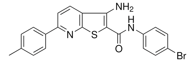 3-AMINO-6-P-TOLYL-THIENO(2,3-B)PYRIDINE-2-CARBOXYLIC ACID (4-BROMO-PHENYL)-AMIDE AldrichCPR