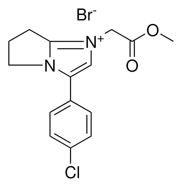 3-(4-CHLOROPHENYL)-1-(2-METHOXY-2-OXOETHYL)-6,7-DIHYDRO-5H-PYRROLO[1,2-A]IMIDAZOL-1-IUM BROMIDE AldrichCPR