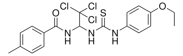 4-ME-N-(2,2,2-TRICHLORO-1-(((4-ETHOXYANILINO)CARBOTHIOYL)AMINO)ETHYL)BENZAMIDE AldrichCPR