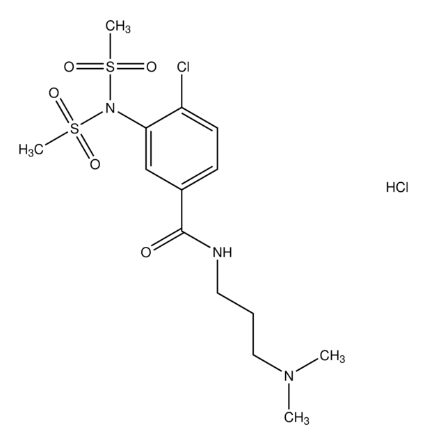 3-[bis(methylsulfonyl)amino]-4-chloro-N-[3-(dimethylamino)propyl]benzamide hydrochloride AldrichCPR