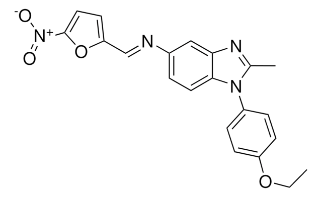 N-(1-(4-ETHOXYPHENYL)-2-METHYL-1H-BENZIMIDAZOL-5-YL)-N-((5-NITRO-2-FURYL)METHYLIDENE)AMINE AldrichCPR