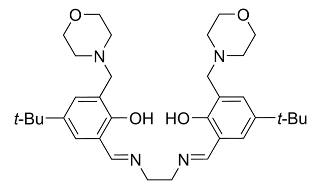 2,2&#8242;-[1,2-Ethanediylbis[(E)-(nitrilomethylidyne)]]bis[4-(tert-butyl)-6-(4-morpholinylmethyl)]phenol 97%