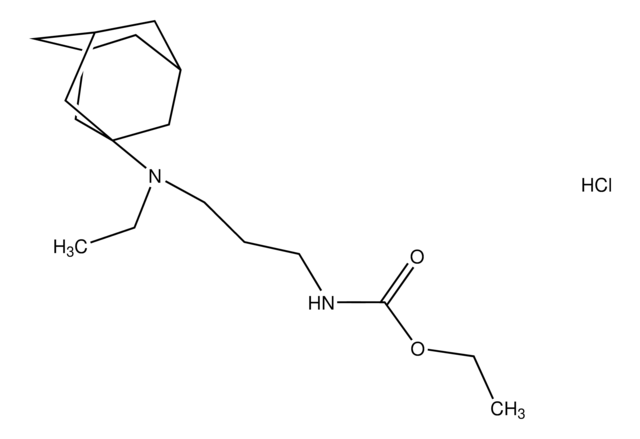 ethyl 3-[1-adamantyl(ethyl)amino]propylcarbamate hydrochloride AldrichCPR