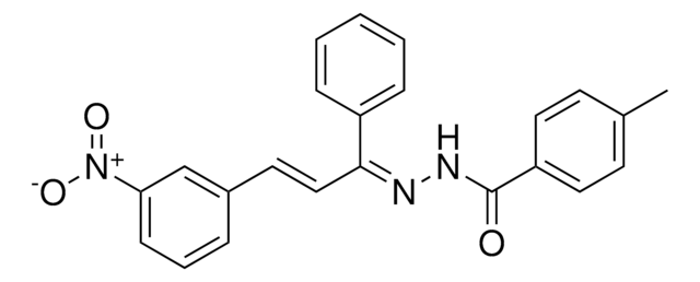 4-METHYL-N'-(3-(3-NITROPHENYL)-1-PHENYL-2-PROPENYLIDENE)BENZOHYDRAZIDE AldrichCPR