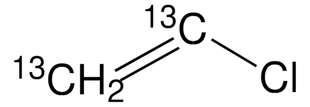 Vinyl-13C2 chloride stabilized with hydroquinone, 99 atom % 13C, 98% (CP)