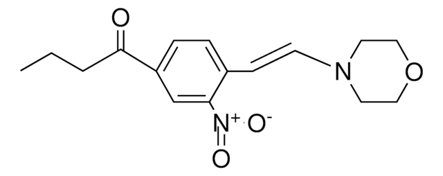 1-(4-(2-MORPHOLIN-4-YL-VINYL)-3-NITRO-PHENYL)-BUTAN-1-ONE AldrichCPR