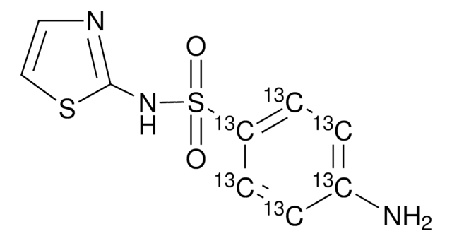 Sulfathiazole-(phenyl-13C6) VETRANAL&#174;, analytical standard