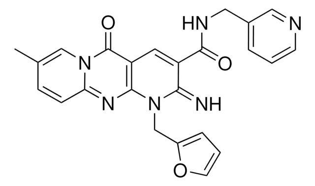 1-(2-FURYLMETHYL)-2-IMINO-8-METHYL-5-OXO-N-(3-PYRIDINYLMETHYL)-1,5-DIHYDRO-2H-DIPYRIDO[1,2-A:2,3-D]PYRIMIDINE-3-CARBOXAMIDE AldrichCPR