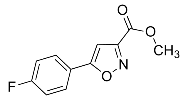 Methyl 5-(4-fluorophenyl)isoxazole-3-carboxylate AldrichCPR