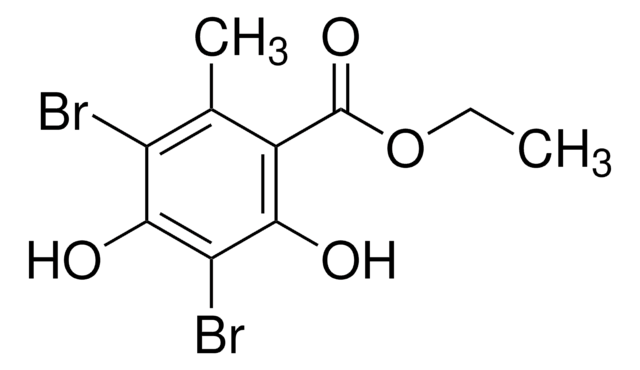 Ethyl 3,5-dibromo-2,4-dihydroxy-6-methylbenzoate 98%