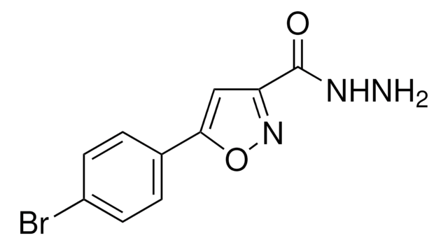 5-(4-Bromophenyl)isoxazole-3-carboxylic acid hydrazide 97%