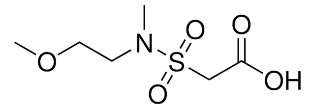 {[(2-Methoxyethyl)(methyl)amino]sulfonyl}acetic acid AldrichCPR