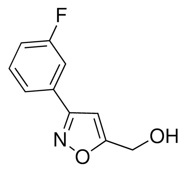 (3-(3-Fluorophenyl)isoxazol-5-yl)methanol AldrichCPR