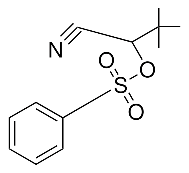 1-CYANO-2,2-DIMETHYLPROPYL BENZENESULFONATE AldrichCPR