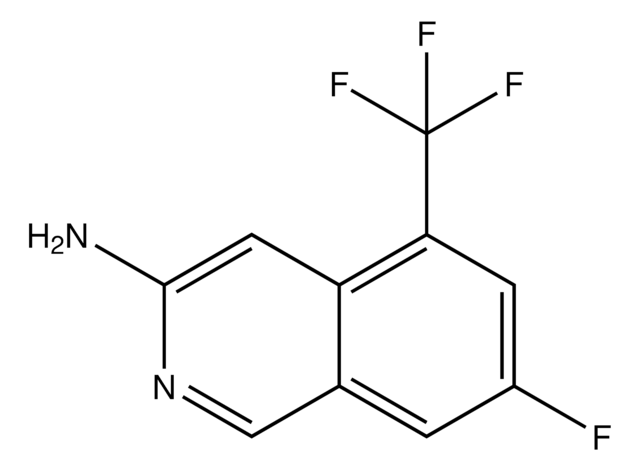 7-Fluoro-5-(trifluoromethyl)-3-isoquinolinylamine AldrichCPR