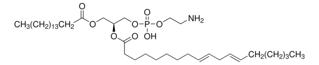 2-Linoleoyl-1-palmitoyl-sn-glycero-3-phosphoethanolamine &#8805;98.0% (10 mg phospholipid per ml CHCl3, TLC)