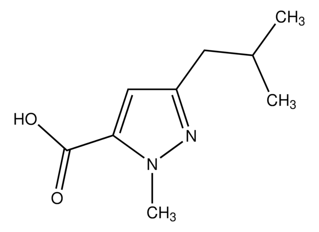 3-Isobutyl-1-methyl-1H-pyrazole-5-carboxylic acid AldrichCPR