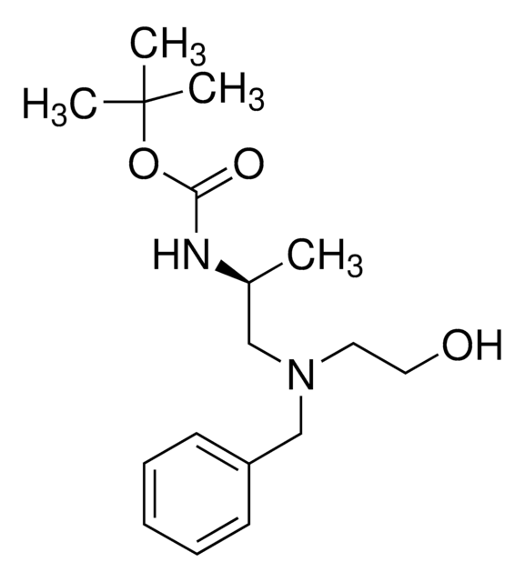 tert-Butyl (S)-(1-(benzyl(2-hydroxyethyl)amino)propan-2-yl)carbamate AldrichCPR