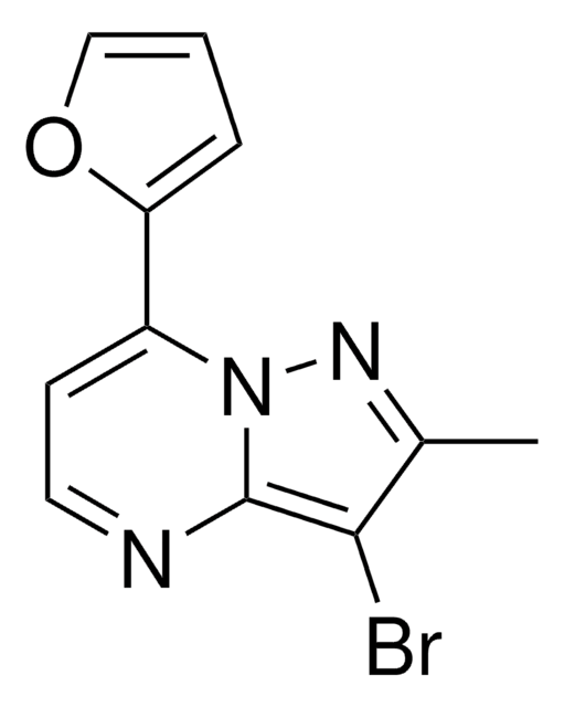 3-BROMO-7-(2-FURYL)-2-METHYLPYRAZOLO[1,5-A]PYRIMIDINE AldrichCPR