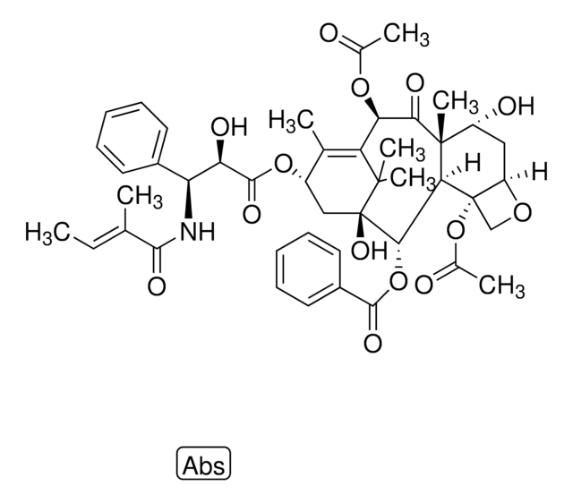 N-Debenzoyl-N-tigloyl-7-epi-paclitaxel certified reference material, TraceCERT&#174;, Manufactured by: Sigma-Aldrich Production GmbH, Switzerland