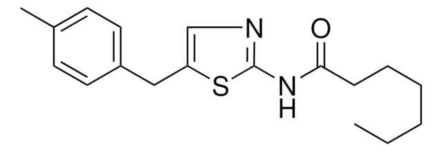 N-(5-(4-METHYLBENZYL)-1,3-THIAZOL-2-YL)HEPTANAMIDE AldrichCPR