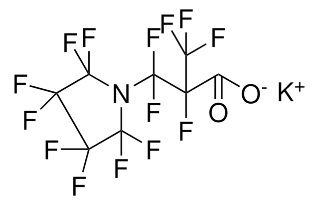 POTASSIUM 2-[DIFLUORO(2,2,3,3,4,4,5,5-OCTAFLUORO-1-PYRROLIDINYL)METHYL]-2,3,3,3-TETRAFLUOROPROPANOATE AldrichCPR