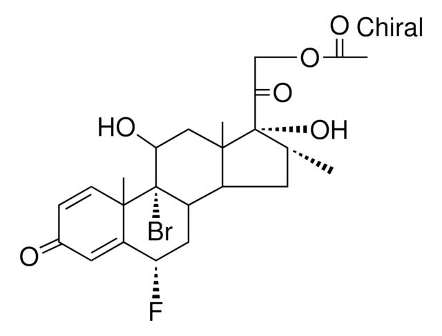 (6alpha,16alpha)-9-bromo-6-fluoro-11,17-dihydroxy-16-methyl-3,20-dioxopregna-1,4-dien-21-yl acetate AldrichCPR