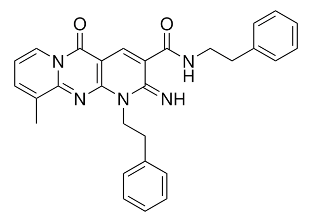 2-IMINO-10-METHYL-5-OXO-N,1-BIS(2-PHENYLETHYL)-1,5-DIHYDRO-2H-DIPYRIDO[1,2-A:2,3-D]PYRIMIDINE-3-CARBOXAMIDE AldrichCPR