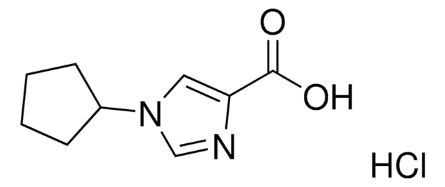 1-Cyclopentyl-1H-imidazole-4-carboxylic acid hydrochloride AldrichCPR