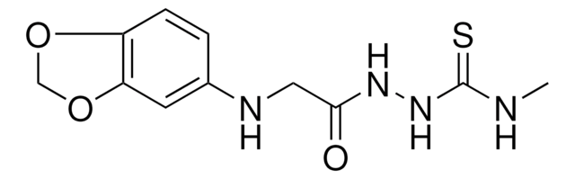 2-((1,3-BENZODIOXOL-5-YLAMINO)ACETYL)-N-METHYLHYDRAZINECARBOTHIOAMIDE AldrichCPR