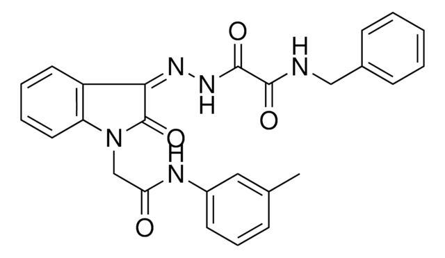 N-BENZYL-2-OXO-2-((2Z)-2-{2-OXO-1-[2-OXO-2-(3-TOLUIDINO)ETHYL]-1,2-DIHYDRO-3H-INDOL-3-YLIDENE}HYDRAZINO)ACETAMIDE AldrichCPR