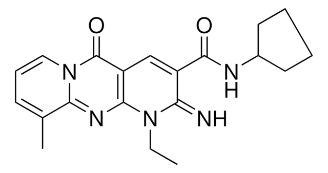 N-CYCLOPENTYL-1-ETHYL-2-IMINO-10-METHYL-5-OXO-1,5-DIHYDRO-2H-DIPYRIDO[1,2-A:2,3-D]PYRIMIDINE-3-CARBOXAMIDE AldrichCPR