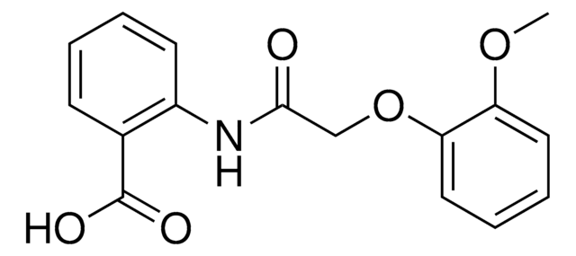 2-(((2-METHOXYPHENOXY)ACETYL)AMINO)BENZOIC ACID AldrichCPR